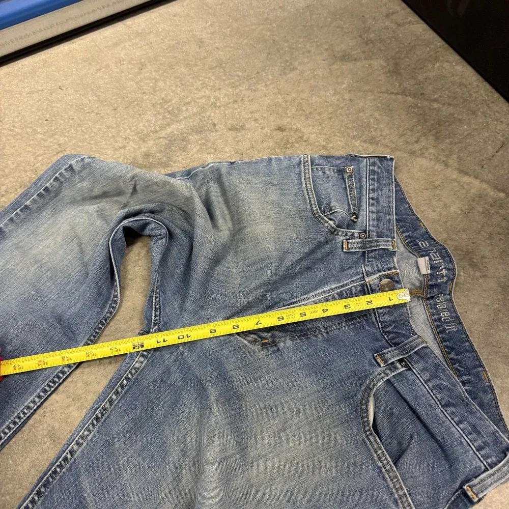Carhartt 102804-964 Rugged Flex Jeans Mens 36x32 Relaxed Straight Coldwater Blue
